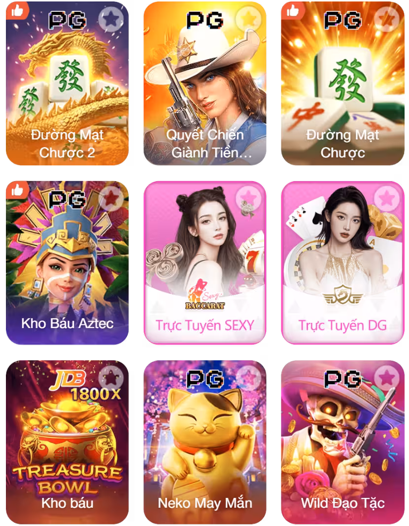 Trò chơi nổi bật trên VAN88